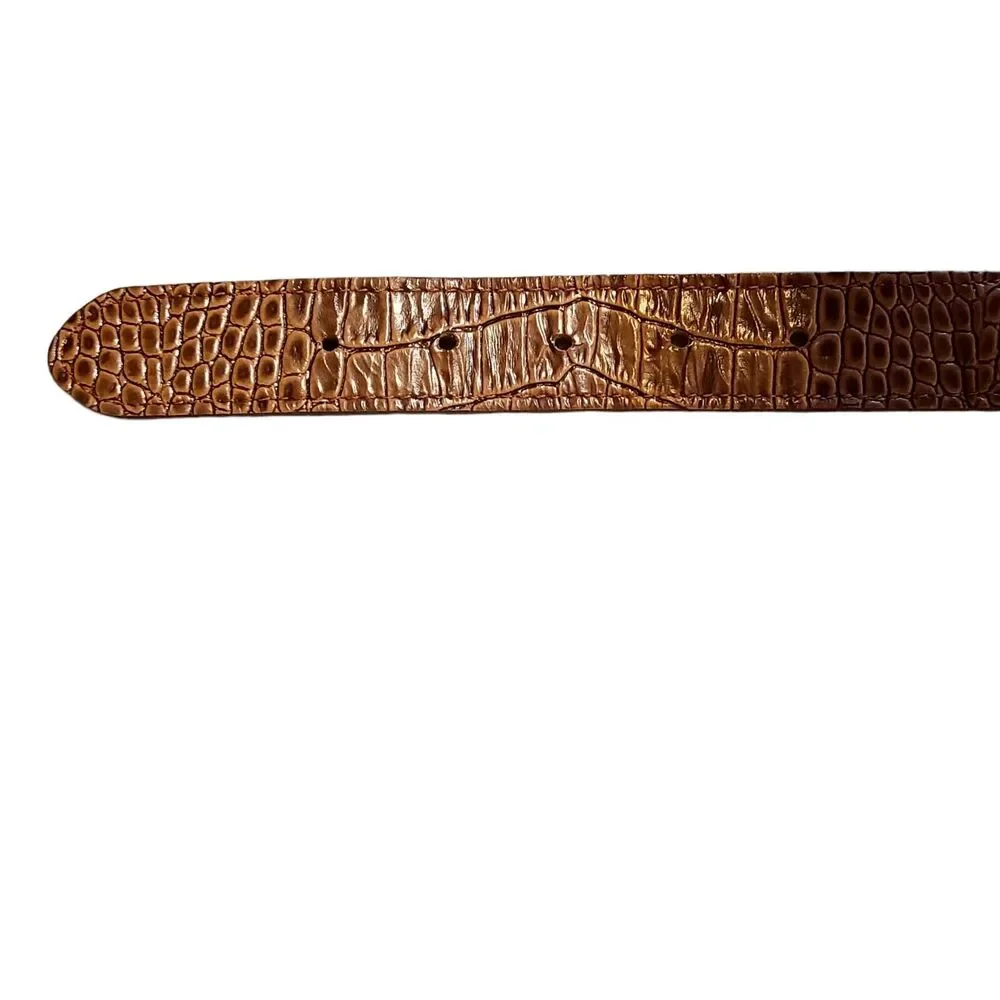 Doc Murphy Hobe Sound Mens Belt Jobe Indian Man Palm Tree Sz 35 Golf Belt